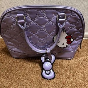 Authentic light purple Hello Kitty purse